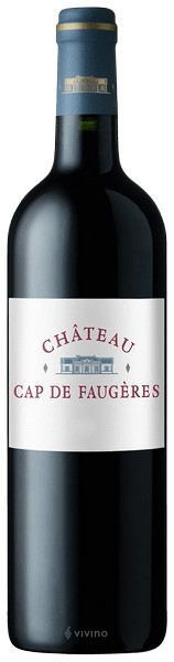 Chateau Cap de Faugéres AOC Castillon-Cotes de Bordeaux 2017