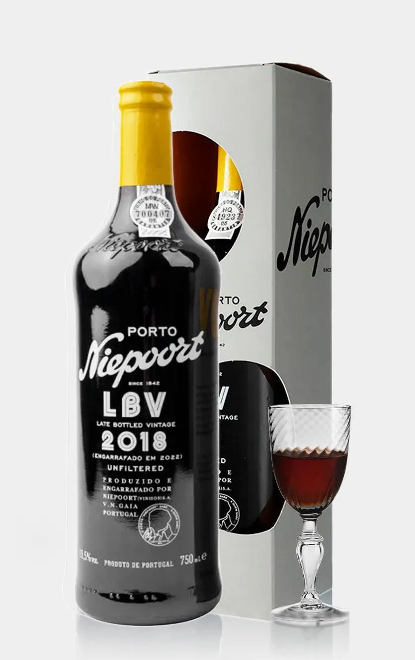 Niepoort Vintage LBV portvin 2018 i gaveæske