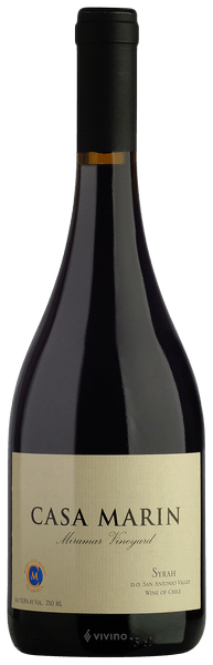 Casa Marin Miramar Syrah 2015