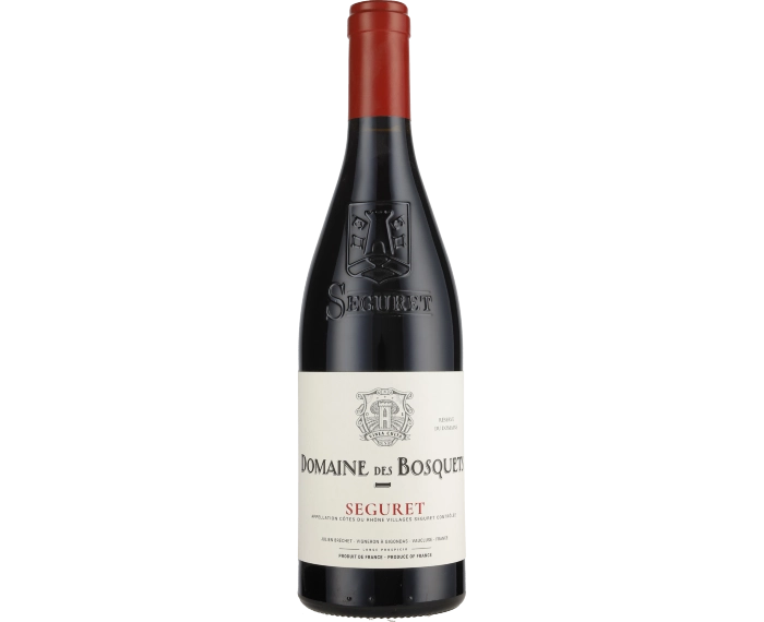 Séguret Côtes du Rhône Villages Rouge Les Quatre Ponts Domaine des Bosquets 2023